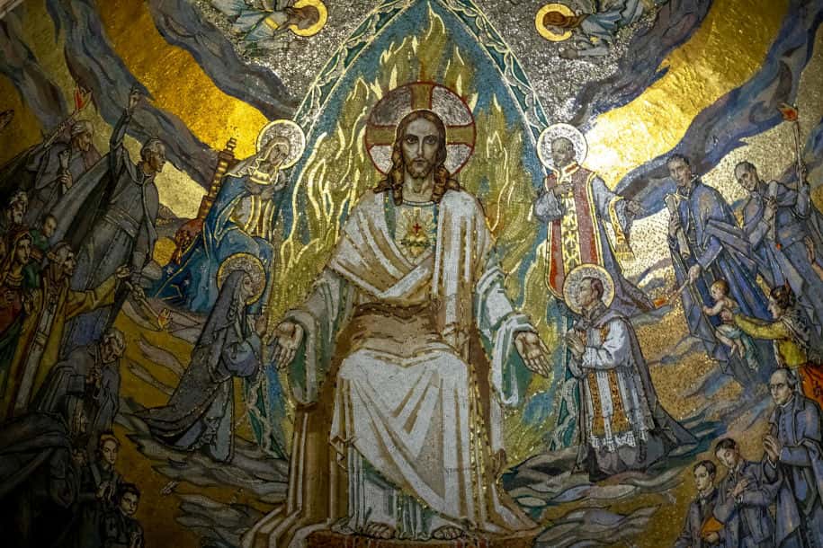Christ è-basilique du Sacré-Coeur de Montmartre