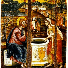 La Samaritaine au puits (Tzanes)